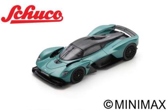 【2023年5月発売予定】Schuco 450048900 1/18 Aston Martin Valkyrie 2021 - AMR F1 Green