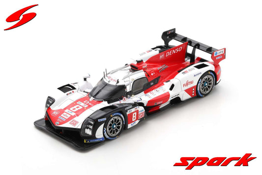 Spark 43LM22 1/43 TOYOTA GR010 HYBRID No.8 TOYOTA GAZOO Racing Winner 24H Le Mans 2022 S. Buemi - R. Hirakawa - B. Hartley