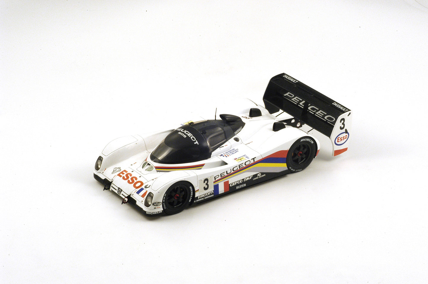 【2023年5月発売予定】Spark 18LM93 1/18 Peugeot 905 No.3 Winner 24H Le Mans 1993 E. Helary - C. Bouchut - G. Brabham
