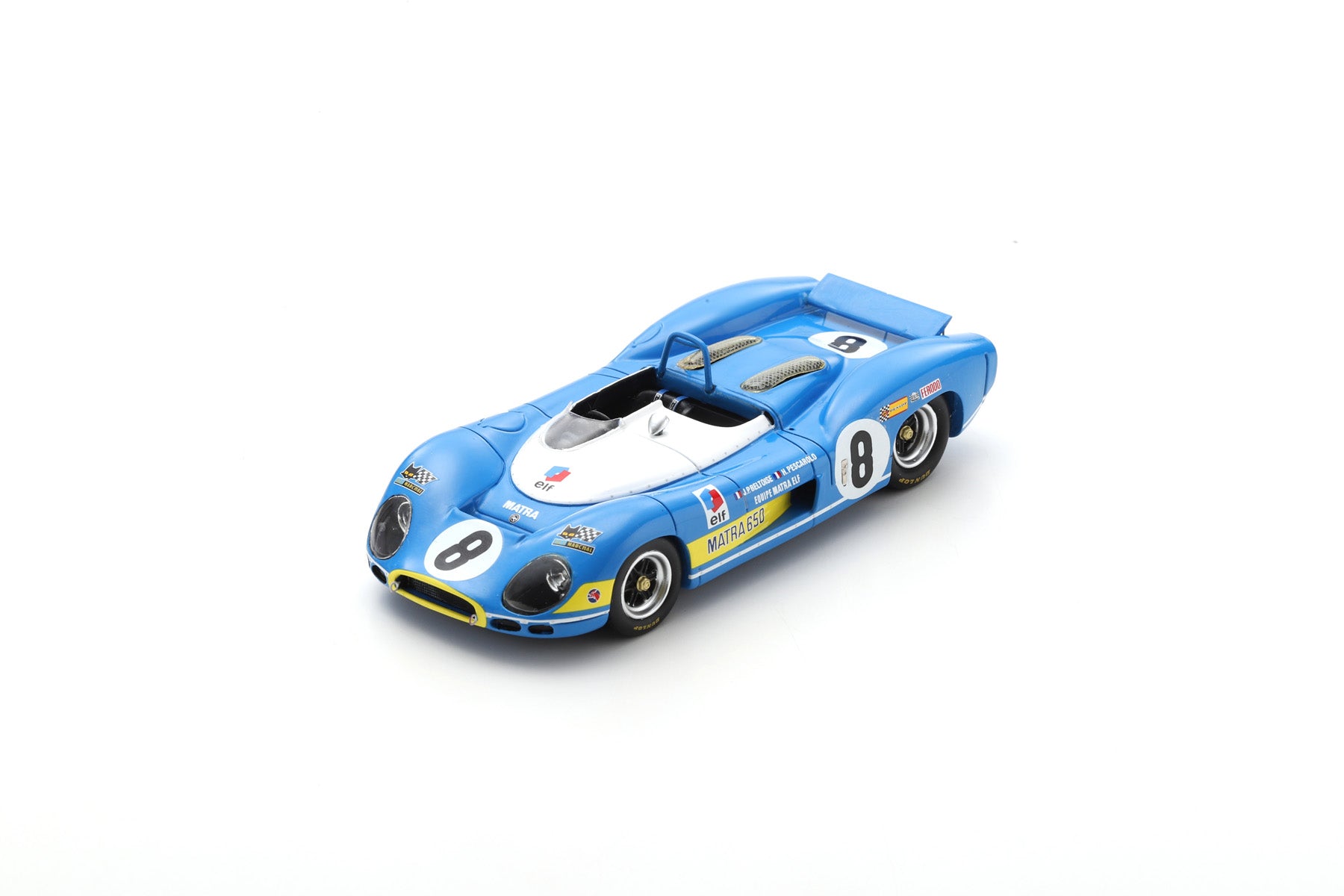 【2023年4月発売予定】Spark SF280 1/43 Matra MS650 No.8 1st 1000Km Paris 1969 J ...