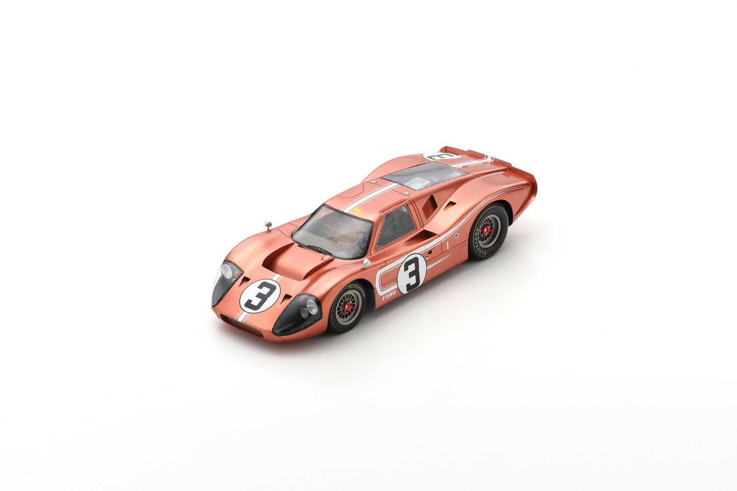 Spark 18S682 1/18 Ford GT40 Mk IV No.3 24H Le Mans 1967 M. Andretti - L. Bianchi