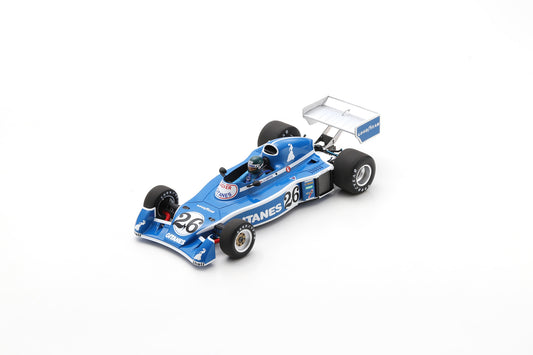 【2023年5月発売予定】Spark 18S711 1/18 Ligier JS5 No.26 3rd Belgian GP 1976 Jacques Laffite