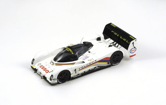 Spark 43LM92 1/43 Peugeot 905 No.1 Winner 24H Le Mans 1992 M. Blundell - Y. Dalmas - D. Warwick