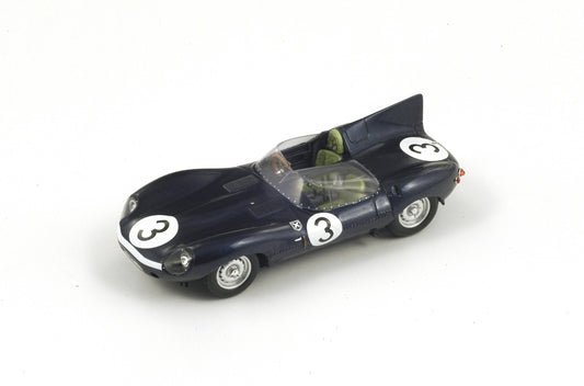 【2023年6月発売予定】Spark 43LM57 1/43 Jaguar D No.3 Winner 24H Le Mans 1957 I. Bueb - R. Flockhart