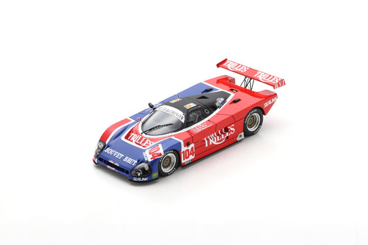 Spark S6803 1/43 Spice SE89C No.104 19th 24H Le Mans 1989J-P. Grand - R. Pochauvin - J-L. Roy