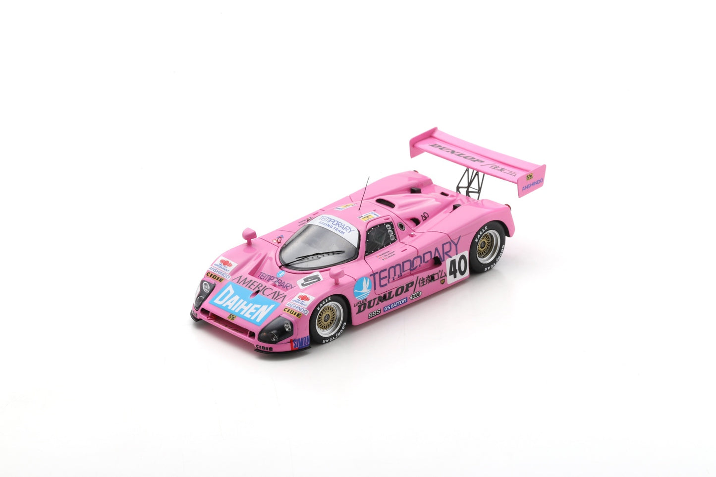 【2023年6月発売予定】 Spark S6823 1/43 Spice SE90C No.40 24H Le Mans 1991
L. St. James - C. Muller - D. Wilson