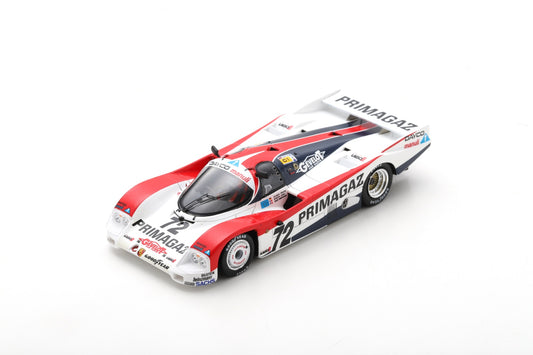 Spark S9878 1/43 Porsche 962 C No.72 24H Le Mans 1989P. Yver - P. Belmondo - J. Lässig