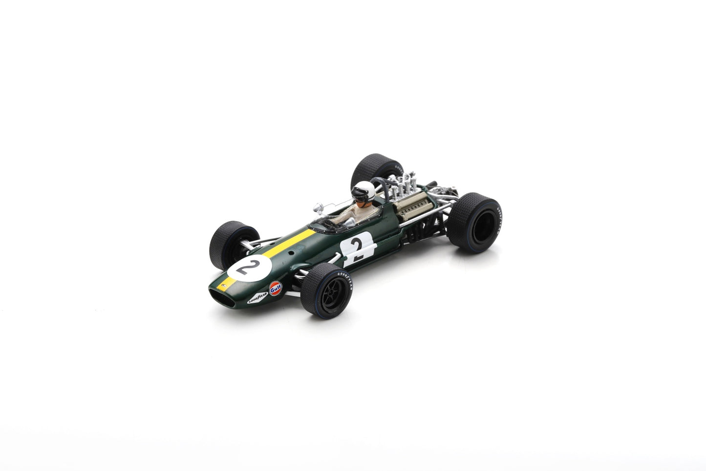 【2024年2月発売予定】 Spark S8310 1/43 Brabham BT26 No.2 Monaco GP 1968Jack Brabham