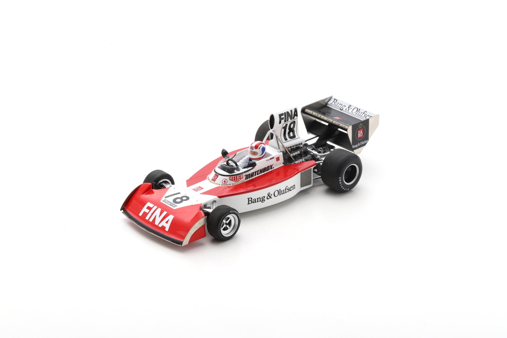 【2023年10月発売予定】 Spark S9655 1/43 Surtees TS16 No.18 German GP 1974Derek ...