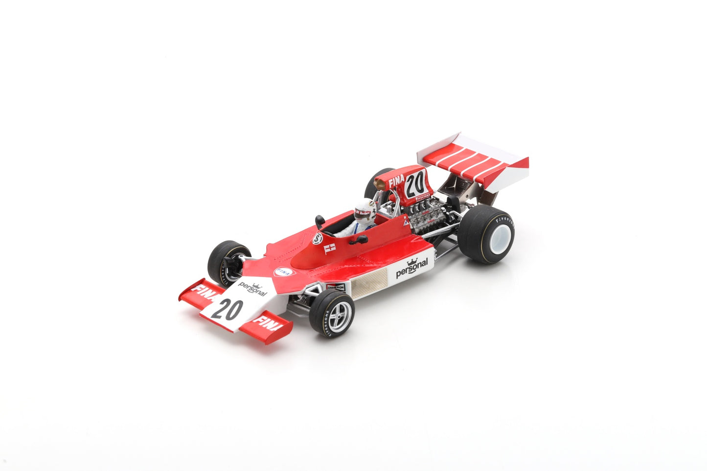 【2024年2月発売予定】 Spark S4041 1/43 Iso FW No.20 4th Italian GP 1974Arturo Merzario