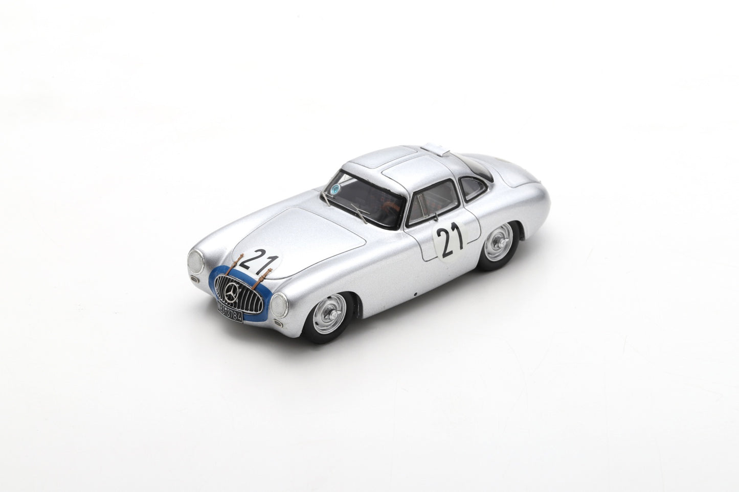 【2023年12月発売予定】 Spark 18LM52 1/18 Mercedes-Benz 300 SL No.21 Winner 24H Le Mans 1952H. Lang - F. Riess