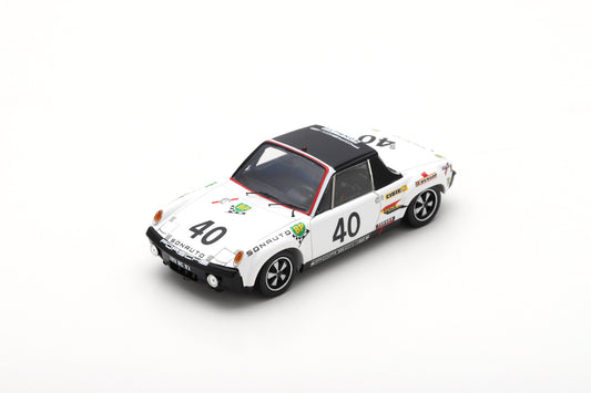 【2023年11月発売予定】 Spark 18S854 1/18 Porsche 914/6 No.40 6th 24H Le Mans 1970
G. Chasseuil -C. Ballot Lena