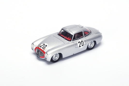【2023年12月発売予定】 Spark 18S859 1/18 Mercedes-Benz 300 SL No.20 2nd 24H Le Mans 1952T. Helfrich - N. Niedermayer