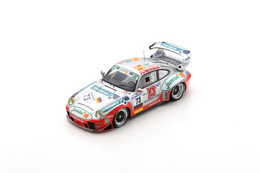 Spark S9909 1/43 Porsche GT2 No.73 11th 24H Le Mans 1997M. Mello-Breyner - P. Mello-Breyner - T. Mello-Breyner