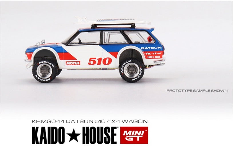 MINI GT KHMG044 1/64 ダットサン KAIDO 510 ワゴン Kaido GT Surf 