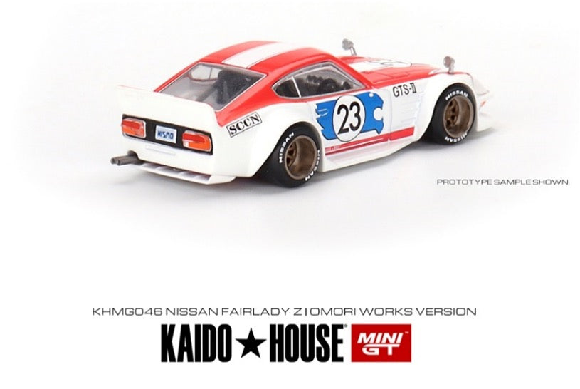 MINI GT KHMG046 1/64 Nissan フェアレディ Z Kaido GT Omori Works(右ハンドル)
