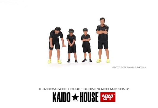 MINI GT KHMG051 1/64 KAIDO HOUSE フィギュアセット Kaido & Sons