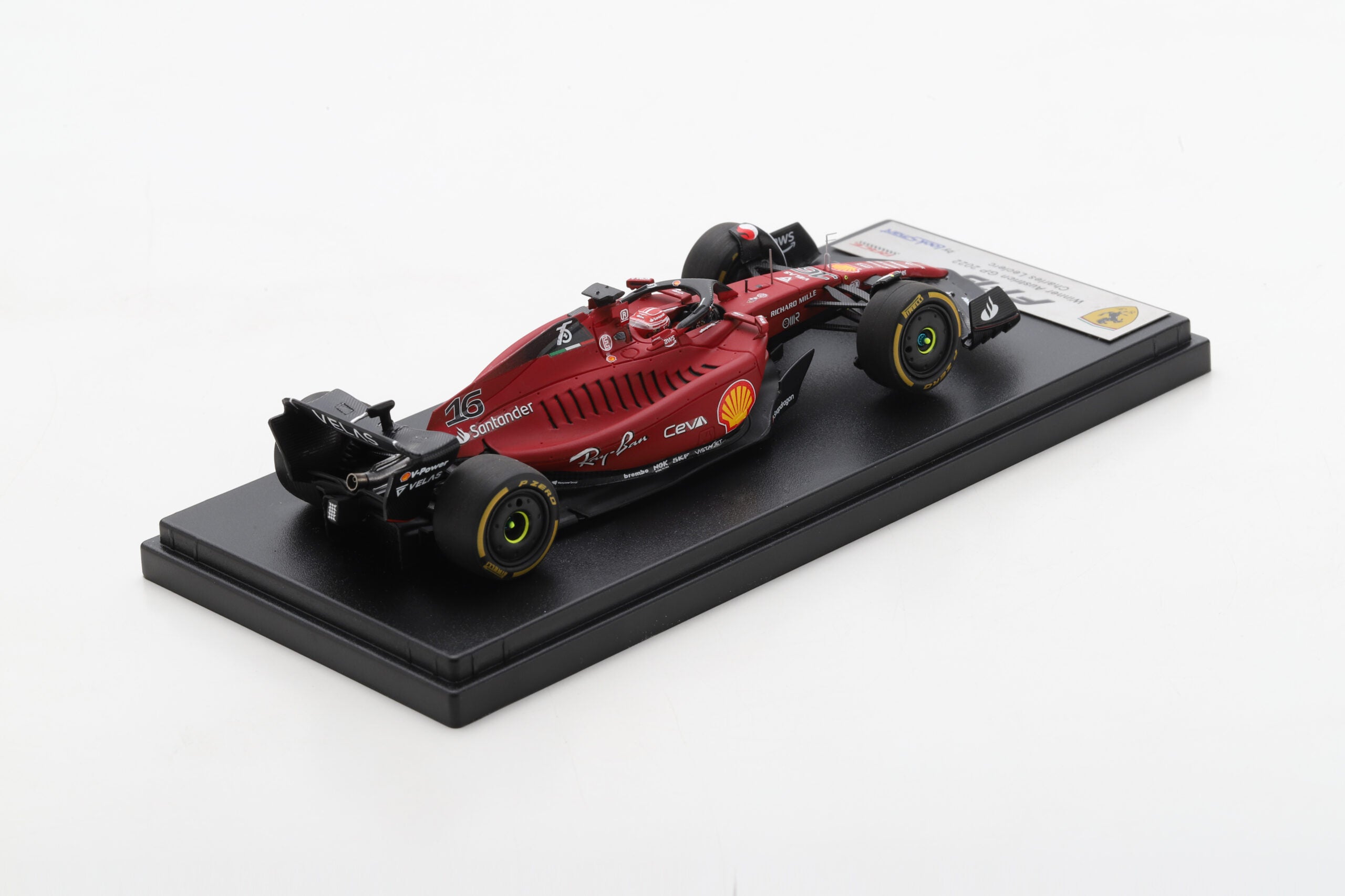 Looksmart LSF1044 1/43 Ferrari F1-75 No.16 Winner Austria GP 2022