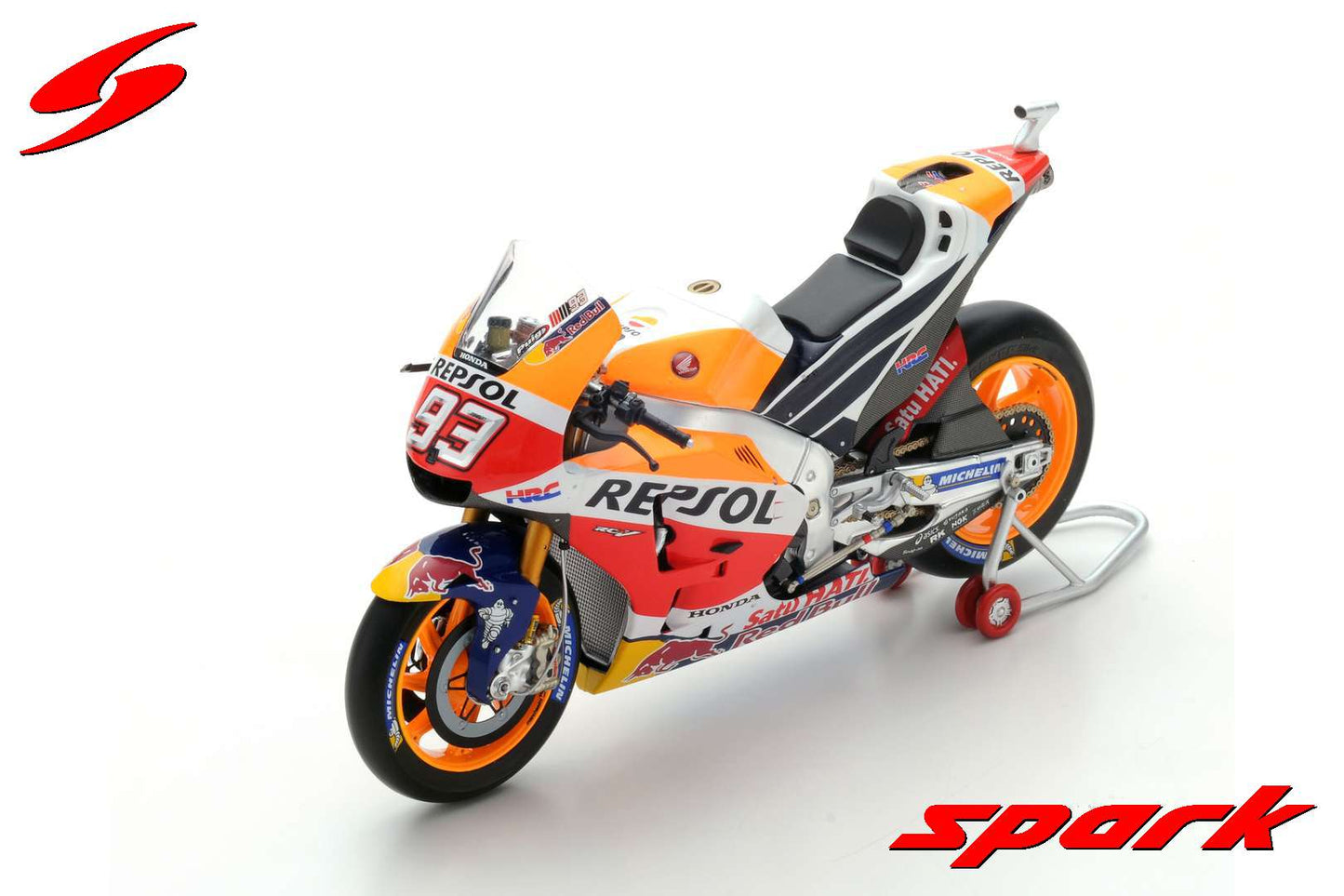 【販売中止】 Spark M12015 1/12 Honda RC213V No.93 Repsol Honda Team 2017Marc Márquez