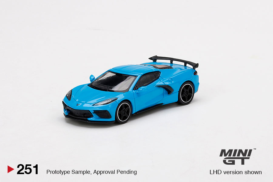 MINI GT MGT00251-L 1/64 シボレー コルベット スティングレイ 2020 ラピッドブルー(左ハンドル) – Racing  Models