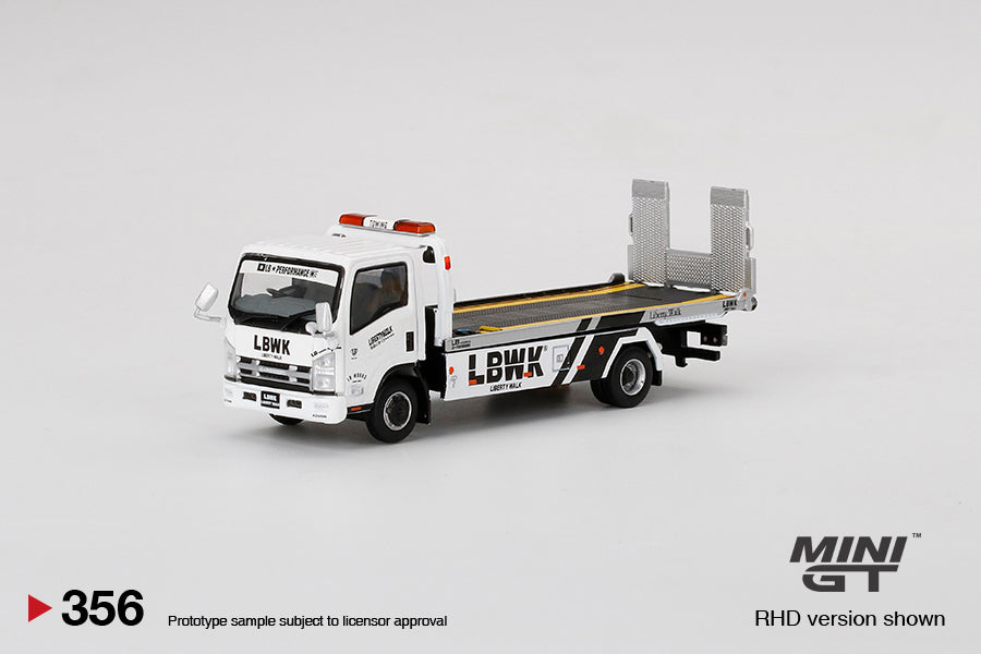 MINI GT MGT00356-R 1/64 Isuzu Nシリーズ(ELF) 車両積載車 LBWK