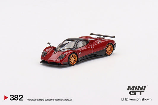 MINI GT MGT00382-L 1/64 パガーニ ゾンダ F ロッソ ドバイ(左ハンドル)