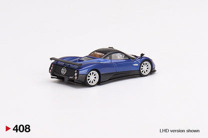 MINI GT MGT00408-L 1/64 パガーニ ゾンダ F アルゼンチンブルー(左ハンドル)