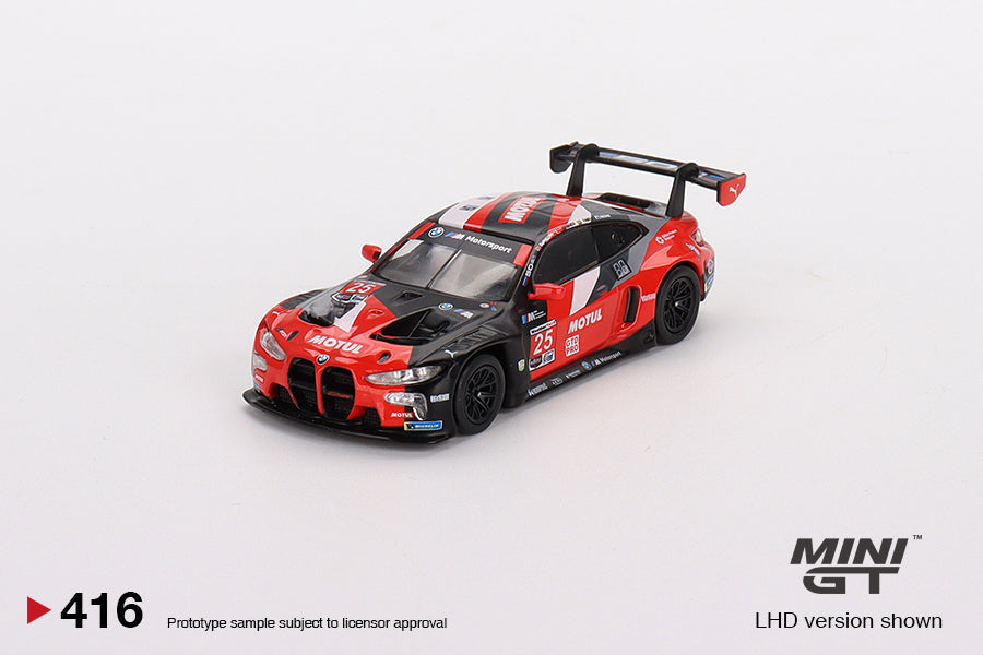 MINI GT MGT00416-L 1/64 BMW M4 GT3 IMSA デイトナ24時間 2022 #25 BMW Team  RLL(左ハンドル)