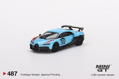 MINI GT MGT00487-L 1/64 ブガッティ シロン ピュールスポール グランプリ(左ハンドル)