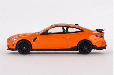 MINI GT MGT00526-L 1/64 BMW M4 Mパフォーマンス (G82)  ファイヤーオレンジ(左ハンドル)