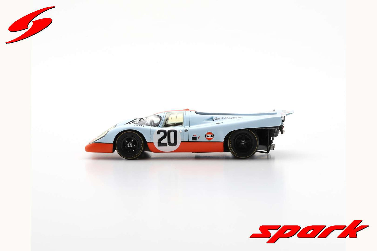 Spark S1969 1/43 Porsche 917K No.20 Le Mans 1970  B. Redman - J. Siffert