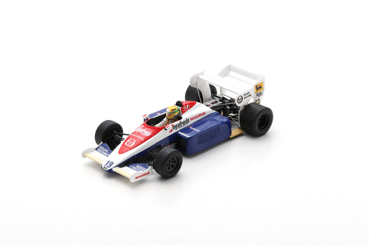 Spark S2781 1/43 Toleman TG184 No.19 3rd British GP 1984 Ayrton Senna