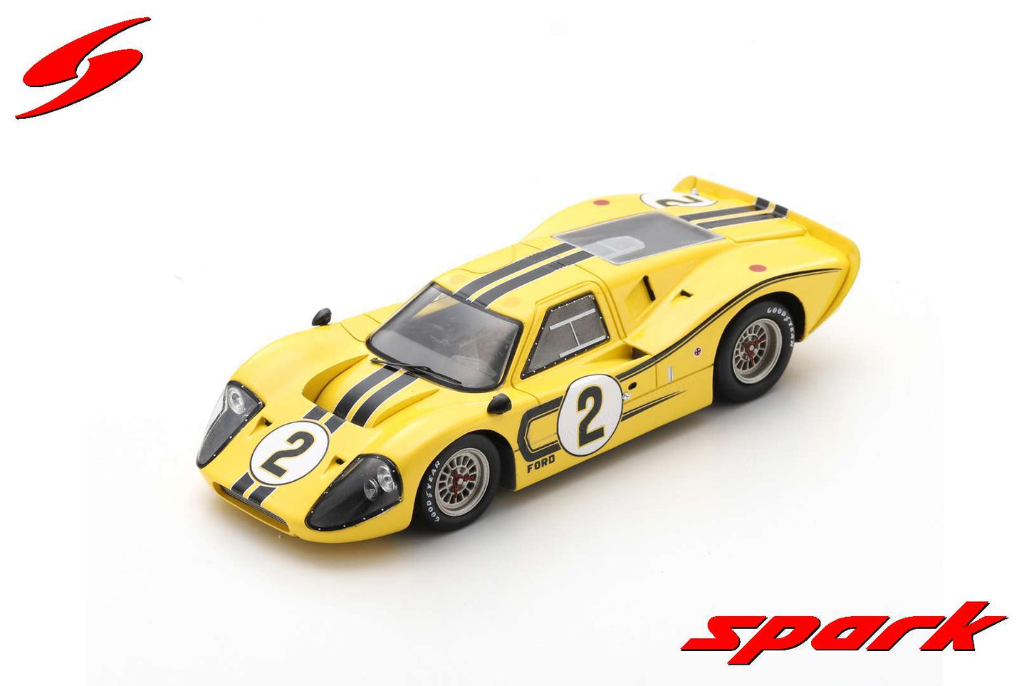 Spark S4542  1/43 Ford GT40 Mk IV No.2 4th 24H Le Mans 1967 B. McLaren - M. Donohue