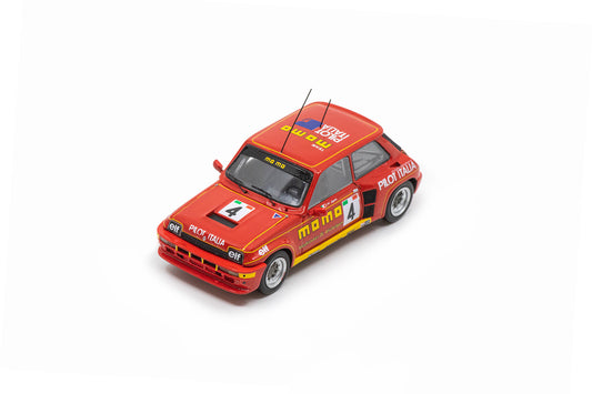 Spark S5558 1/43 Renault 5 Turbo No.3 5th Europa Cup 1984 Massimo Sigala