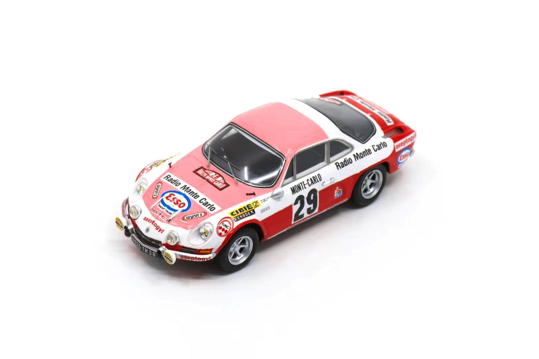 Spark S6113 1/43 Alpine A110 No.29 Rally Monte Carlo 1973P. Moss-Carls –  Racing Models