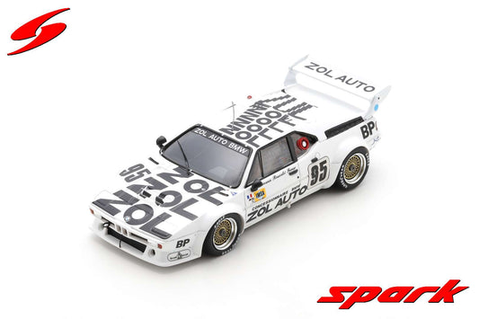 Spark S6401 1/43 BMW M1 No.95 24H Le Mans 1980 F. Servanin - L. Ferrier -  P-F. Rousselot