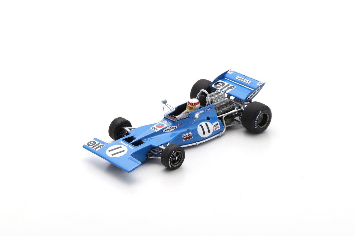 Spark S7213 1/43 Tyrrell 003 No.11 Winner Monaco GP 1971 Jackie Stewart