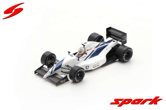 【取寄せ品】Spark S7228 1/43 AGS JH25B No.17 Monaco GP 1991 Gabriele Tarquini
