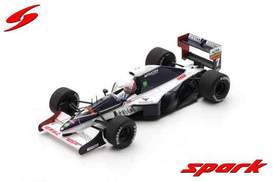 Spark S7440 1/43 Brabham BT60Y No.7 San Marino GP 1991 Martin Brundle