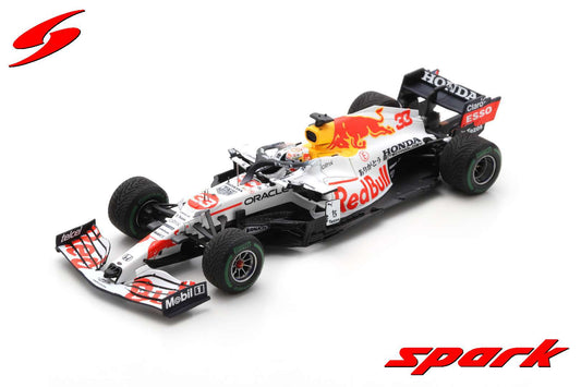 Spark S7696 1/43 Red Bull Racing Honda RB16B No.33 Red Bull Racing 2nd Turkish GP 2021 Max Verstappen