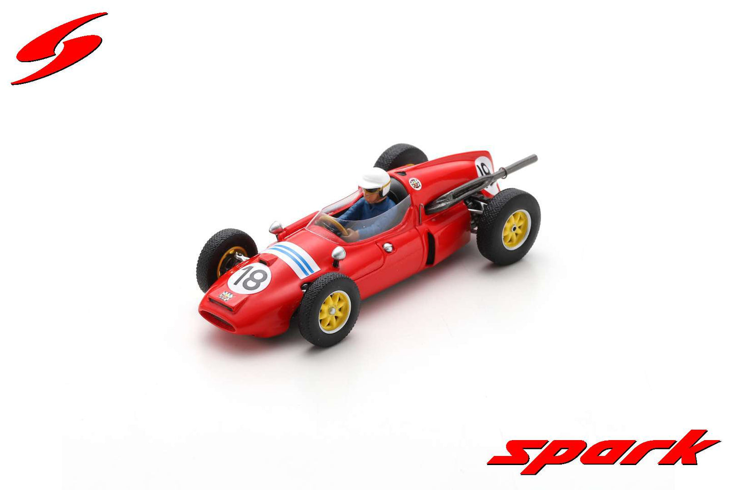 Spark S8050 1/43 Cooper T51 No.18 Dutch GP 1960 Maurice Trintignant