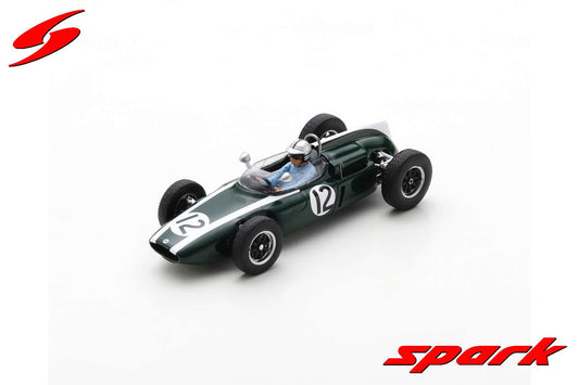 Spark S8070 1/43 Cooper T55 No.12 3rd Italian GP 1961 Bruce McLaren