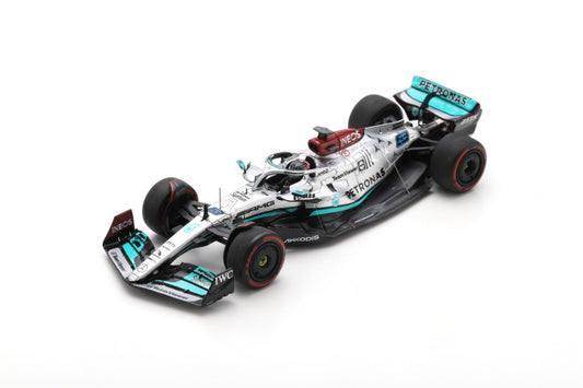 Spark S8516 1/43 Mercedes-AMG Petronas F1 W13 E Performance No.63 Mercedes-AMG Petronas F1 Team 4th Bahrain GP 2022 George Russell