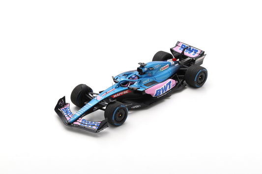 Spark S8520 1/43 Alpine A522 No.14 BWT Alpine F1 Team 7th Monaco GP 2022 Fernando Alonso
