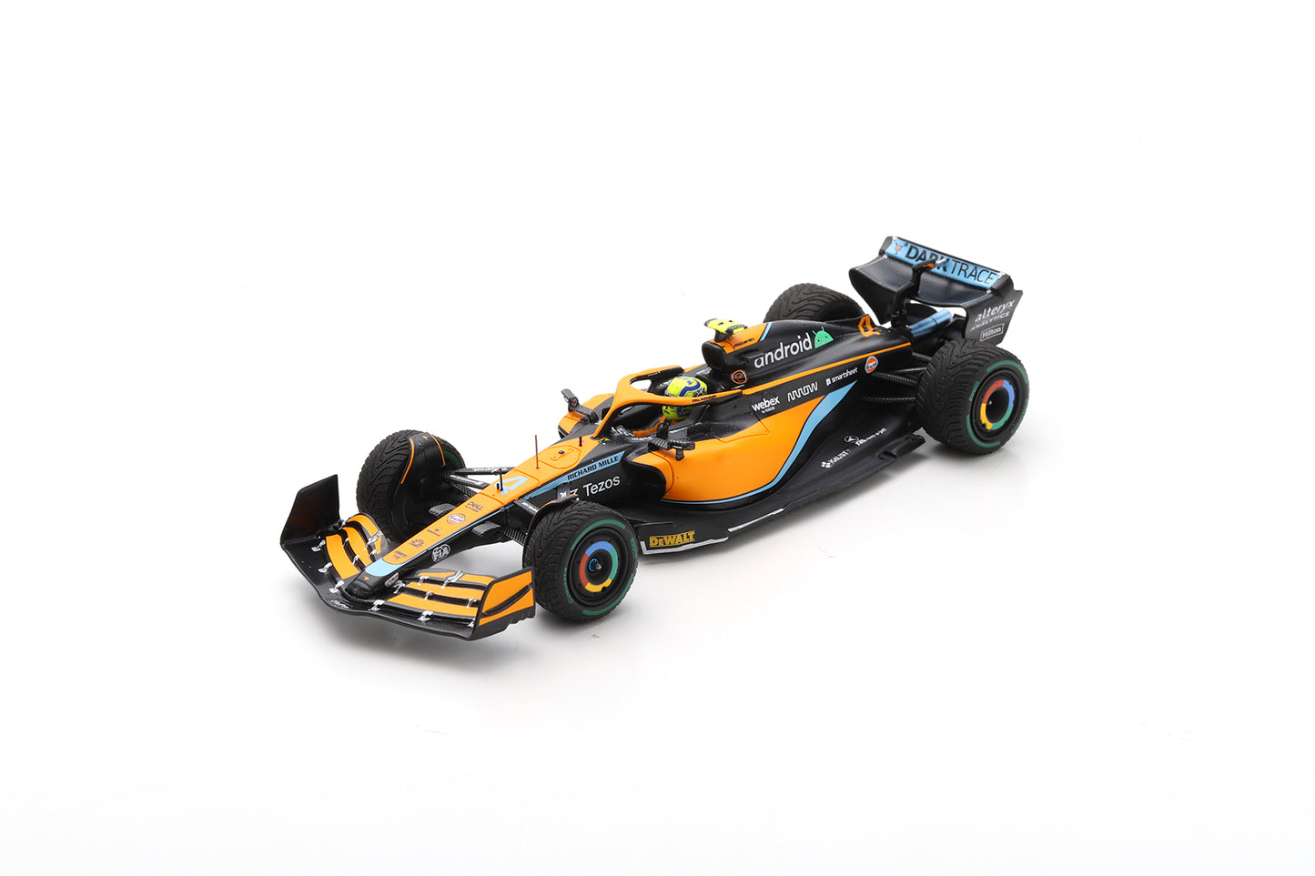 Spark S8540 1/43 McLaren MCL36 No.4 McLaren F1 Team 3rd EMILIA ROMAGNA GP 2022 LANDO NORRIS