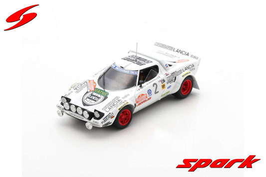 Spark S9105 1/43 Lancia Stratos HF No.2 Winner Rally Sanremo 1979  "Tony" - M. Mannini