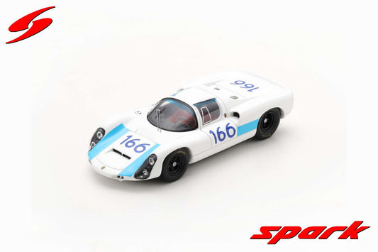 Spark S9238 1/43 Porsche 910/6 No.166 3rd Targa Florio 1967 V. Elford - J. Neerpasch