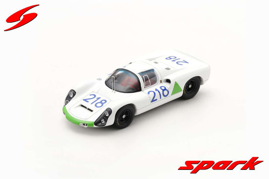 Spark S9239 1/43 Porsche 910/8 No.218 6th Targa Florio 1967 J. Siffert - H. Herrmann
