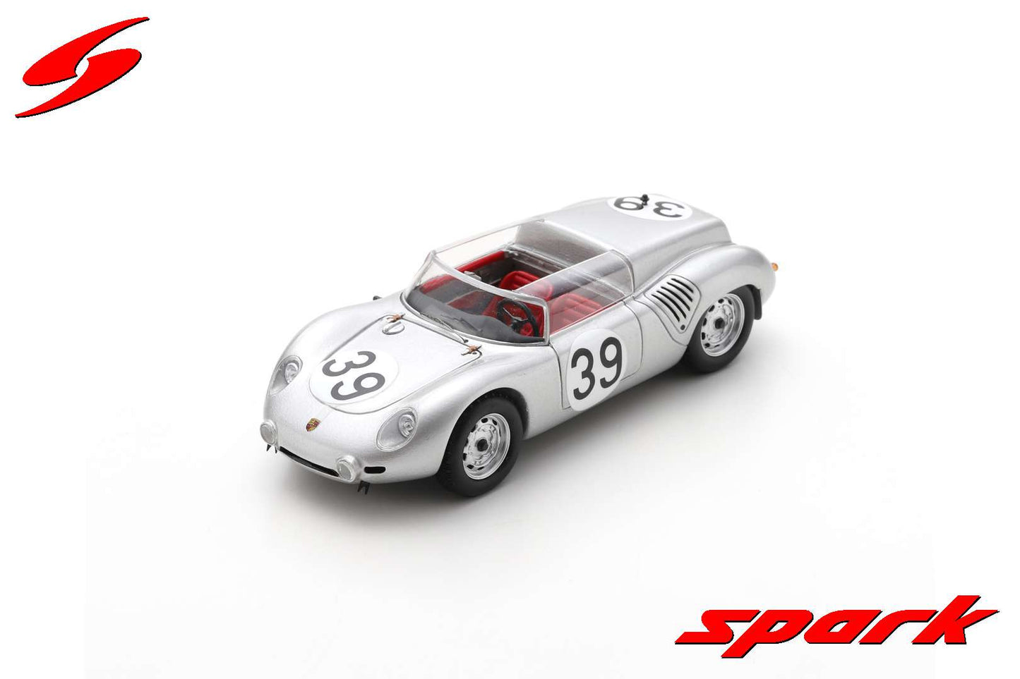 Spark S9727 1/43 Porsche RS60 No.39 11th 24H Le Mans 1960 E. Barth - W. Seidel