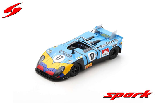 Spark S9789 1/43 Porsche 908/02 No.17 24H Le Mans 1974 F. Merello - G. Ortega - L. Ranft